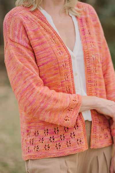 Calusa Cardigan Knitting Pattern Download