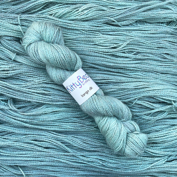 Largo DK: Alpaca, Linen, Silk Fingering Weight Yarn | Hand-Dyed Skeins
