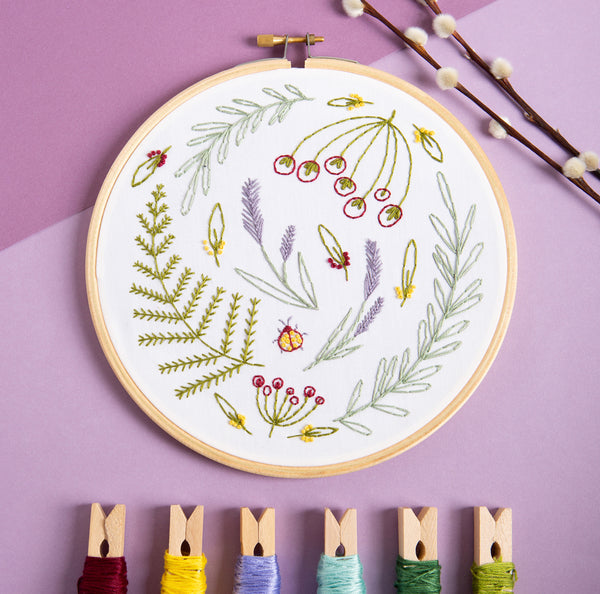 Wildwood Embroidery Kit