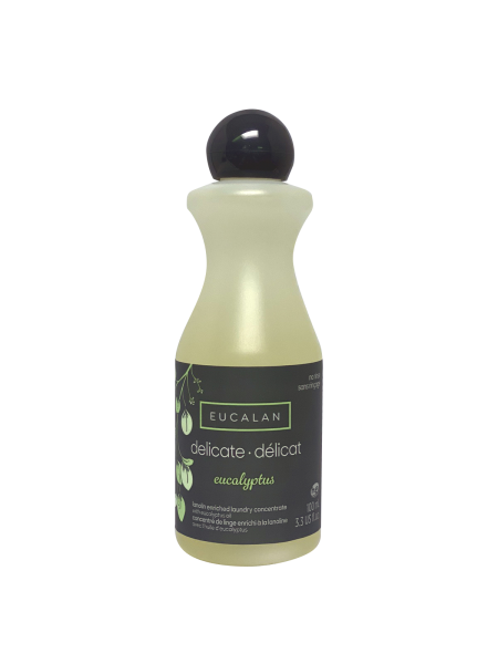 Eucalan Eucalyptus 3.3 oz Bottle, Fabric Wash- Gift and Travel Size