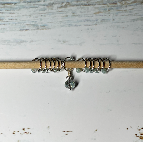 Bea's Beading Sanibel Handmade Knitting Stitch Markers