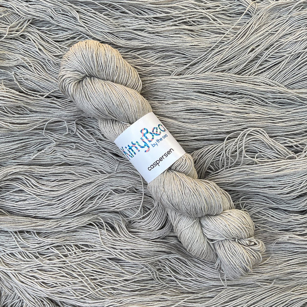 Caspersen: Organic Cotton Linen Yarn | Hand-Dyed Skeins | KittyBea by the Sea