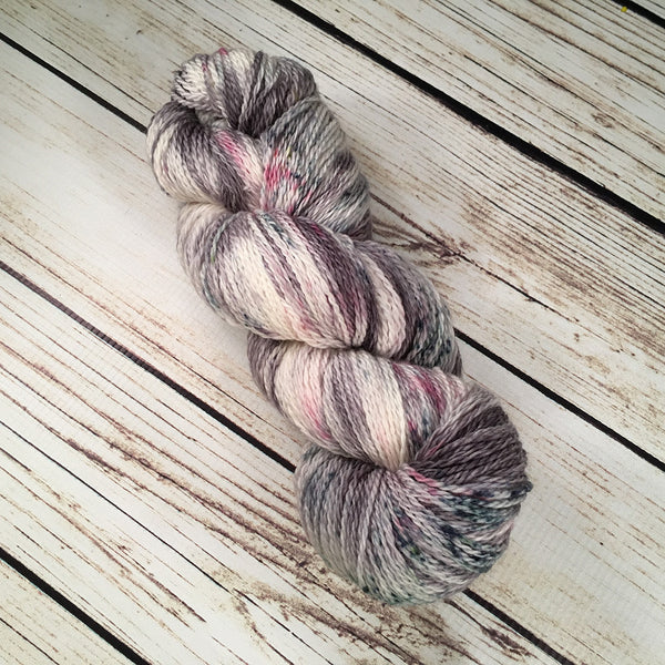 Sarasota Times Casey Superwash Merino Wool Yarn Hand-Dyed by Kitty Bea Knitting