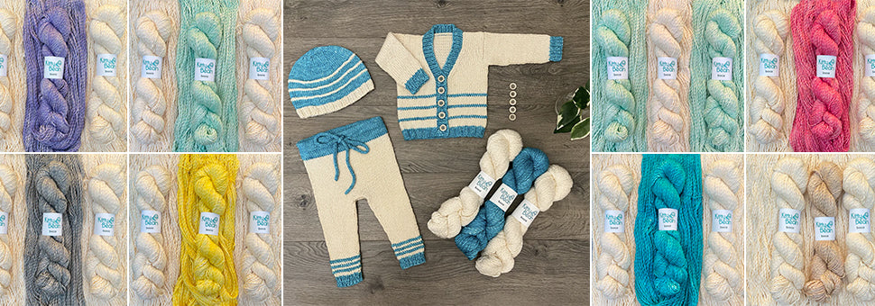 Sarasota Baby Knitting Pattern Kit KittyBean Boca