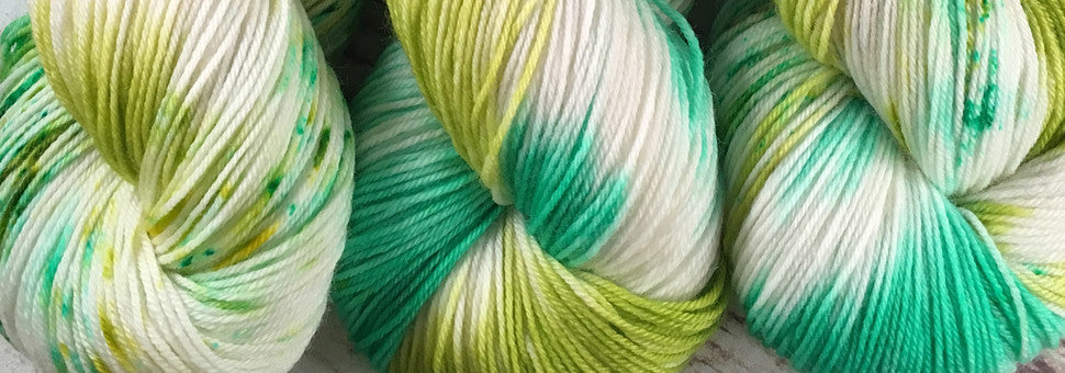 Sarasota Indie Dyer Yarn Handmade by Kitty Bea Knitting