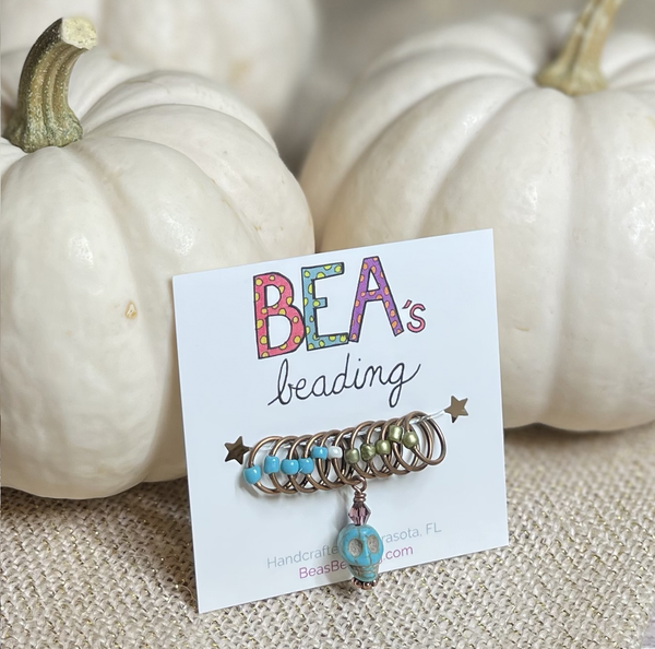 Bea's Beading Asheville Handmade Snagless Knitting Stitch Markers