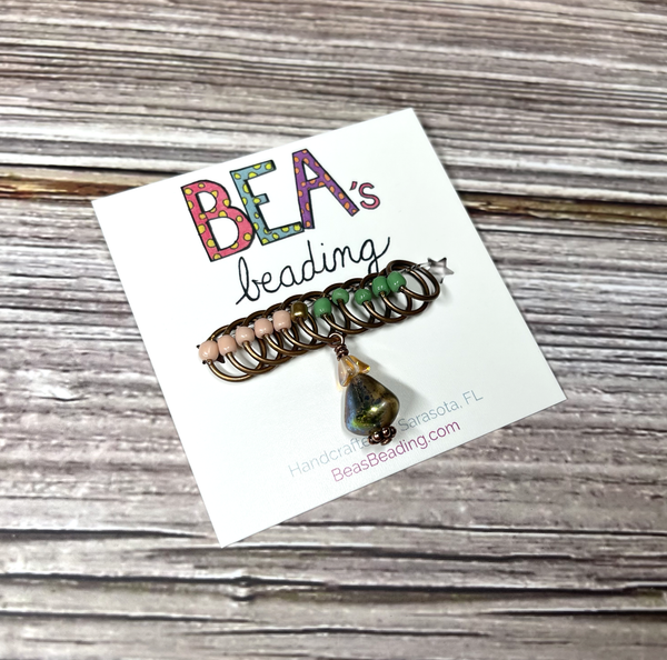 Bea's Beading Blowing Rock Handmade Snagless Knitting Stitch Markers