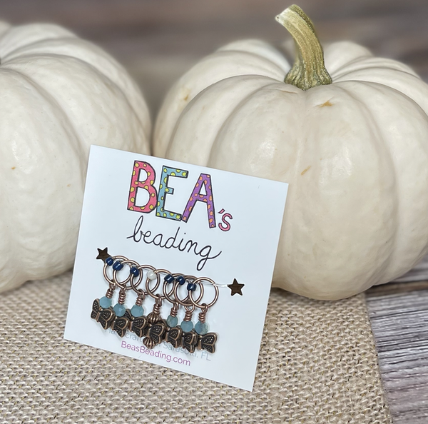 Bea's Beading Linville Handmade Knitting Stitch Markers