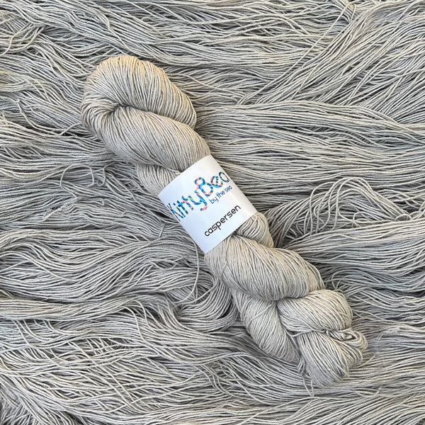 SALE Caspersen: Organic Cotton Linen Yarn | Hand-Dyed Skeins | KittyBea by the Sea