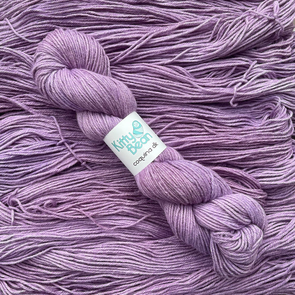 Coquina DK: Superwash Merino Wool & Cotton Yarn | Hand-Dyed Skeins | KittyBea by the Sea