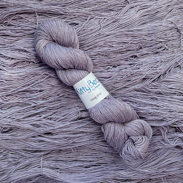 Coquina DK: Superwash Merino Wool & Cotton Yarn | Hand-Dyed Skeins | KittyBea by the Sea