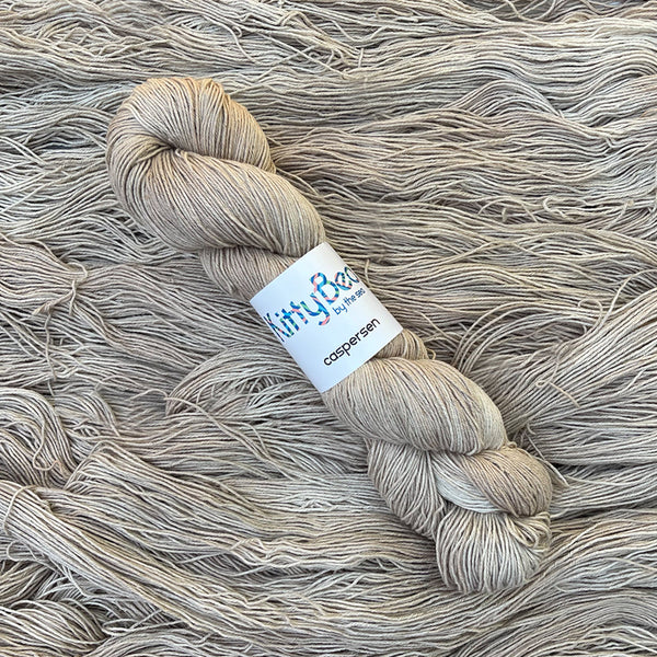 SALE Caspersen: Organic Cotton Linen Yarn | Hand-Dyed Skeins | KittyBea by the Sea