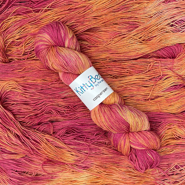 SALE Caspersen: Organic Cotton Linen Yarn | Hand-Dyed Skeins | KittyBea by the Sea
