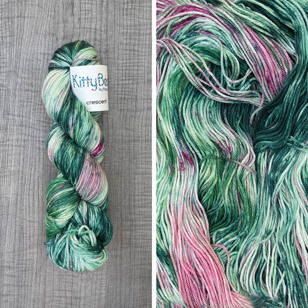 Christmas in Key West: KittyBea by the Sea | Hand-Dyed Knitting Crochet Yarn | Superwash Merino Silk Cashmere Nylon