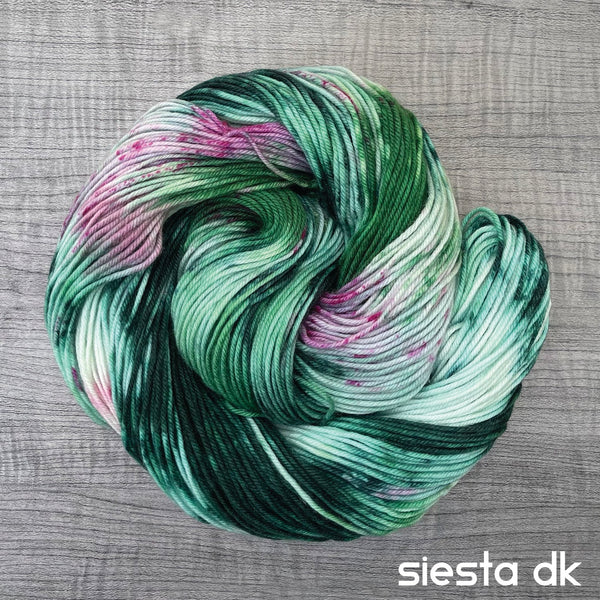 Christmas in Key West: KittyBea by the Sea | Hand-Dyed Knitting Crochet Yarn | Superwash Merino Silk Cashmere Nylon
