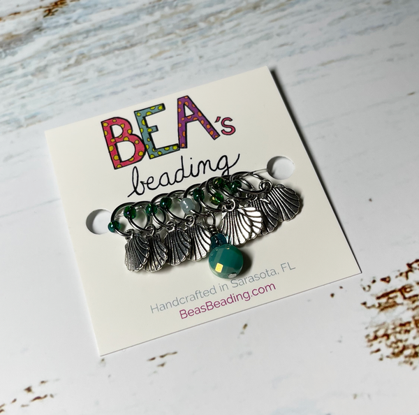 Bea's Beading Siesta Handmade Knitting Stitch Markers