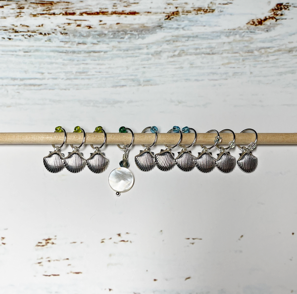 Bea's Beading Miami Handmade Knitting Stitch Markers