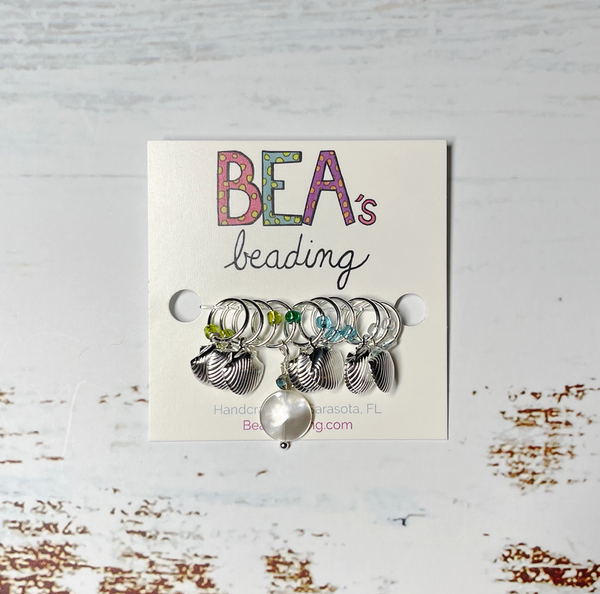 Bea's Beading Miami Handmade Knitting Stitch Markers