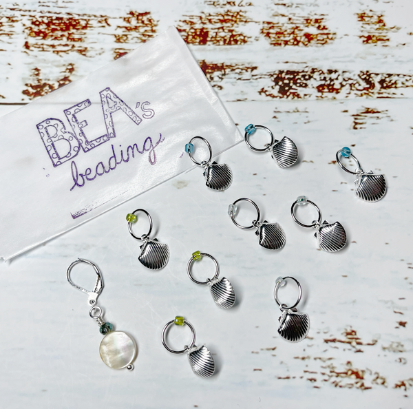 Bea's Beading Miami Handmade Knitting Stitch Markers