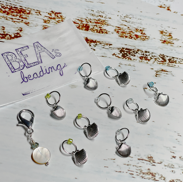 Bea's Beading Miami Handmade Knitting Stitch Markers