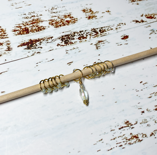 Bea's Beading Clearwater Handmade Knitting Stitch Markers
