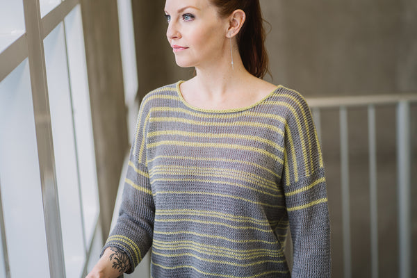 Eddye Tee Knitting Pattern Download