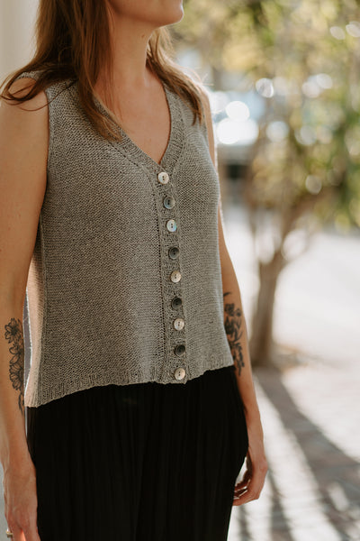 Viola Vest Tank Knitting Pattern Download