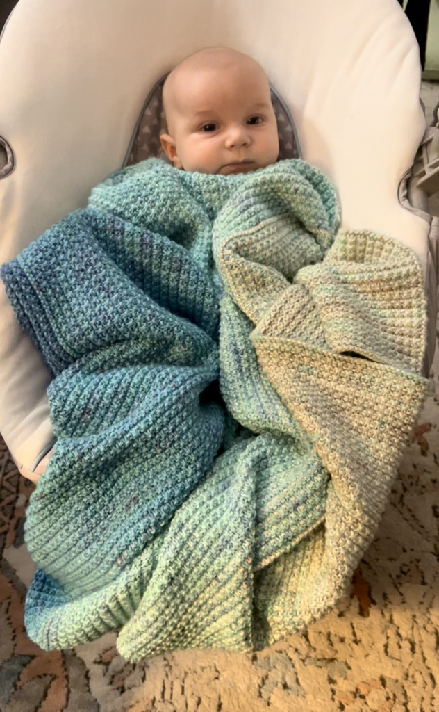 Free Crochet Baby Nautical Baby Blanket Knitting Pattern Ocean