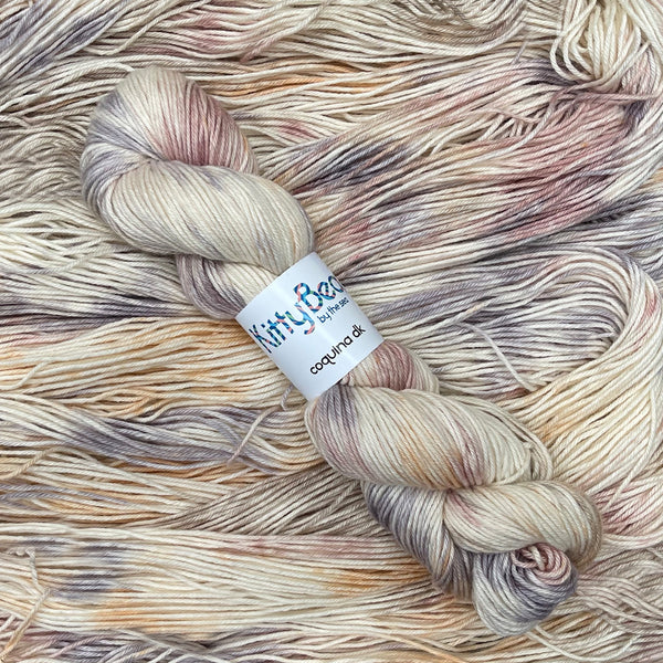NEW! BeachTastic!: KittyBea by the Sea | Hand-Dyed Knitting Crochet Yarn | Merino Silk Linen Alpaca