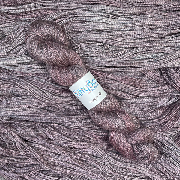 Largo DK: Alpaca, Linen, Silk Yarn | Hand-Dyed Skeins | KittyBea by the Sea