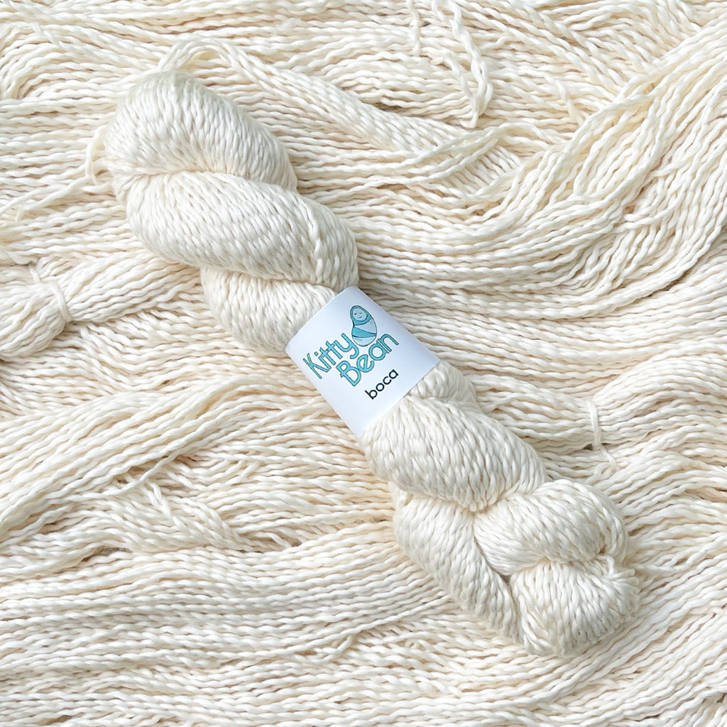 Boca DK Cotton Yarn  Hand-Dyed Skeins Knitting KittyBea by the Sea –  KittyBea Knitting