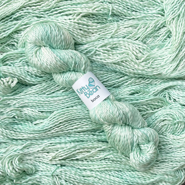 CLEARANCE Boca: Pima Cotton DK Yarn | Hand-Dyed Skeins | KittyBean Knitting