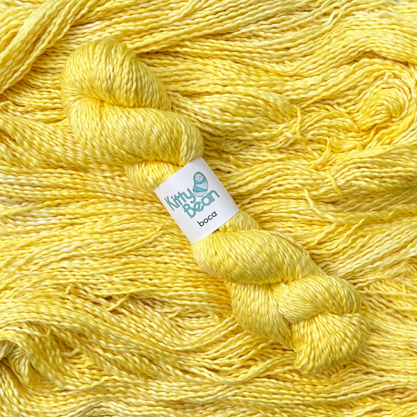 CLEARANCE Boca: Pima Cotton DK Yarn | Hand-Dyed Skeins | KittyBean Knitting