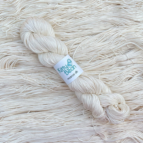 Marco DK: Pima Cotton DK Yarn | Hand-Dyed Skeins | KittyBean Knitting