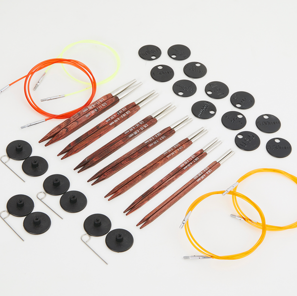 Knitter's Pride Symfonie Cubics 4.5" Interchangeable Needle Set