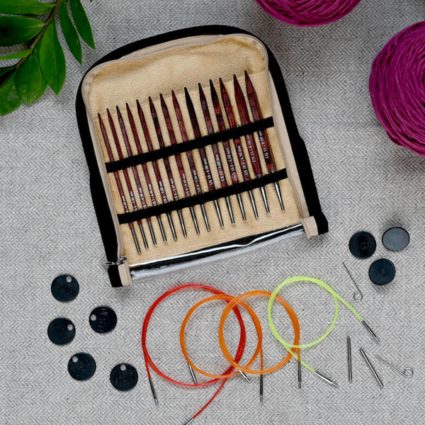 Knitter's Pride Symfonie Cubics 4.5" Interchangeable Needle Set