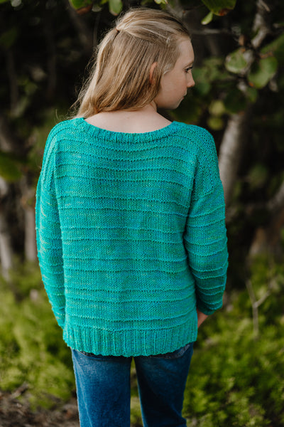 Abbe Kids Pullover Knitting Pattern Download
