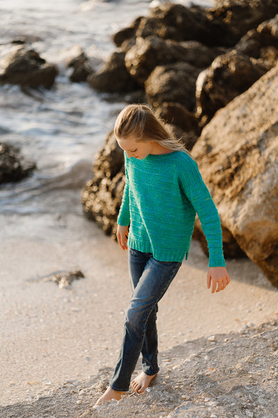 Abbe Kids Pullover Knitting Pattern Download