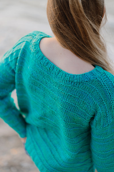 Abbe Kids Pullover Knitting Pattern Download