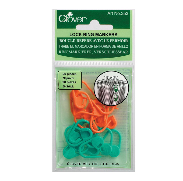 Clover Locking Stitch Markers