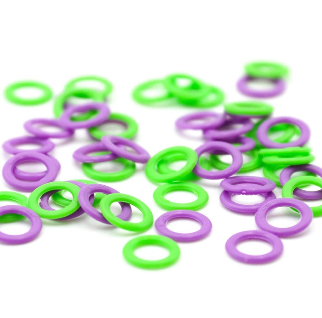 Clover Soft Ring Knitting Stitch Markers – KittyBea Knitting