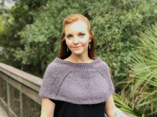 Katherine Capelet Cowl Knitting Pattern Download