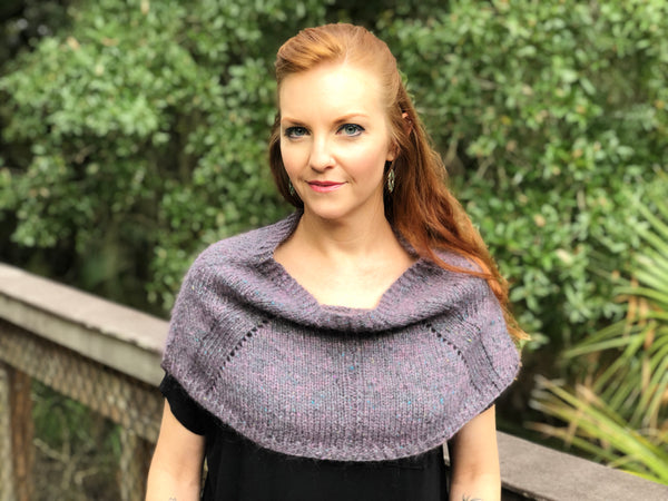 Katherine Capelet Cowl Knitting Pattern Download