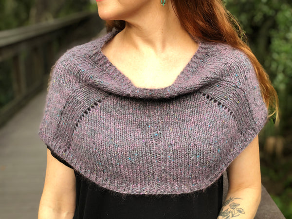 Katherine Capelet Cowl Knitting Pattern Download