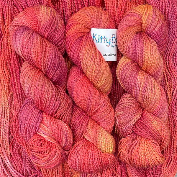 Captiva: Cotton DK Yarn | Hand-Dyed Skeins | KittyBea by the Sea