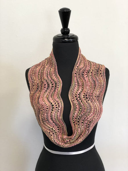 Ida Lace Cowl Knitting Pattern Download