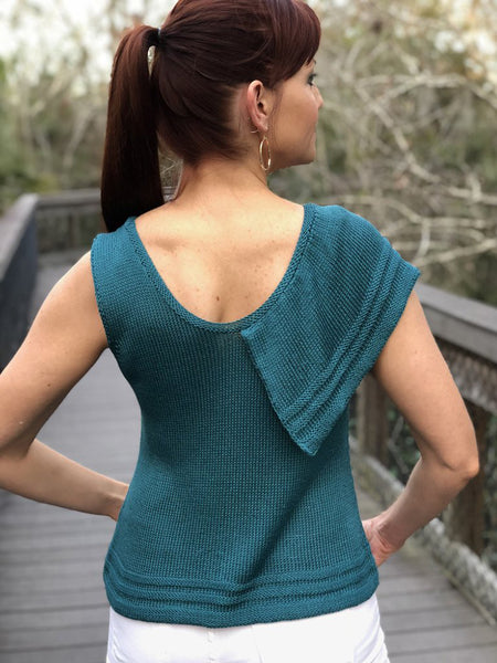 Ocean Silk Tank Knitting Pattern Download