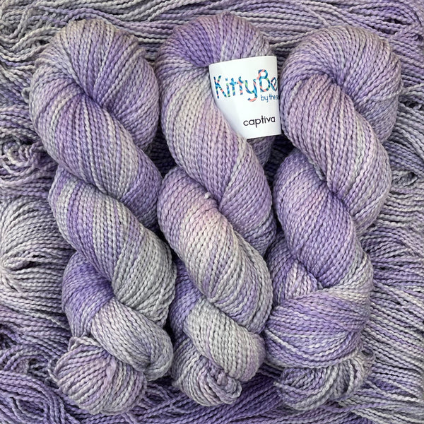 CLEARANCE Captiva: Cotton DK Yarn | Hand-Dyed Skeins | KittyBea by the Sea