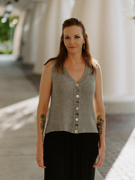 Viola Vest Tank Knitting Pattern Download